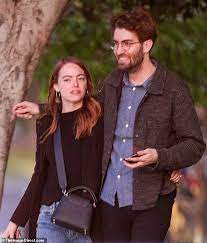 It looks like we have our second secret celebrity wedding in the age of social distancing: Emma Stone S Fiance Dave Mccary Beams As They Stroll Arm In Arm On Date In Los Angeles Daily Mail Online