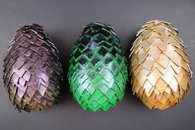Start by hard boiling the eggs (we brought the water to a boil and then continued to boil for 10 minutes). Cheap Diy Dragon Eggs For A Game Of Thrones Party Mad In Crafts
