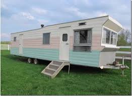 Vintage 1960 Time Capsule Rollohome Mobile Home Trailer For Sale Mobile Home Trailer Home Vintage Campers Trailers