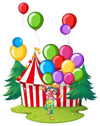 circus clown with colorful balloons download free vectors clipart graphics vector art circus clown with colorful balloons