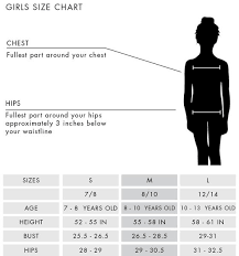 oneill apparel size chart