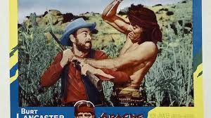 Chato (charles bronson) es un apache mestizo que vive entre dos culturas: Apache 1954 With Burt Lancaster Jean Peters Charles Bronson And John Dehner