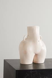 Cream Love Handles Ceramic Vase Anissa Kermiche Ceramic Vase Vase Love Handles
