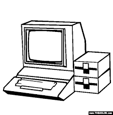 Also, there are a lot of color palettes. The Personal Computer Coloring Page Free The Personal Computer Online Coloring