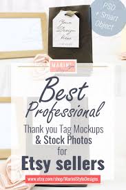 Best Professional Thank You Tag Mockups Stock Photos For Etsy Sellers Thank You Card Mockup Weddi Wedding Gift Tags Wedding Favor Bags Wedding Welcome Bags