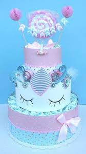gateau de couches licorne gateaux de langes gateau de couche gateau de couches