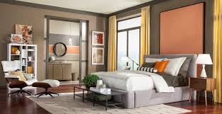 Learn how light affects paint color and how paint can make a room feel larger. Modern Bedroom Ideas And Inspirational Paint Colors Behr