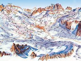 Der pistenplan aus dem skigebiet cortina d'ampezzo zeigt dir alle lifte und pisten. Das Skigebiet In Cortina D Ampezzo