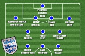 11v11 players teams matches competitions head to head. How England Could Line Up At Euro 2020 As Southgate Continues Youthful Revolution