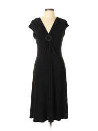 details about evan picone women black cocktail dress 12