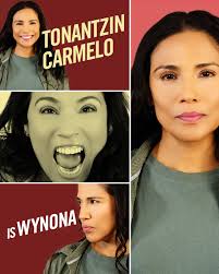 Let's reintroduce ourselves...🐈‍⬛ Meet the cast of FAKE IT UNTIL YOU MAKE  IT, written by Larissa FastHorse and directed by Michael John Garcés.  Starring.... Julie Bowen as River Dakota Ray Hebert as