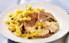 Kalbsvogerln Mit Kapern Rahmsauce Rezept Rezept Rahmsauce Rezept Rahmsauce Rezepte