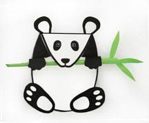 Start with a simple white paper bag. Panda Bear Crafts And Learning Activities For Kids