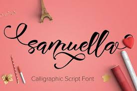 Uploaded by zemin (1 styles). Samuella Free Font Of The Week Font Bundles