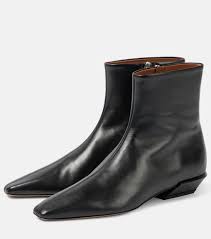 Ankle Boots Bettina 25 aus Leder in Schwarz - Paris Texas | Mytheresa