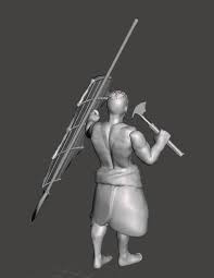 Akun yang lama @terkunchii terkena suspend bantu retweet agar member lama kembali follow kesini | twuko. Igorot Warrior With Head Hunter Axe Spear 3d Print Model 2