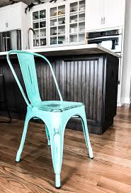 Antique Turquoise Bastille Cafe Stacking Chair For Kitchen Dining Table Rustic Dining Room Dining Room Teal Rustic Dining Room Chairs
