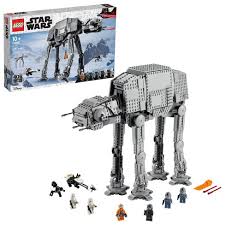 Lego star wars is a lego theme that incorporates the star wars saga and franchise. Lego Star Wars At At Building Kit Awesome At At Walker Building Toy For Creative Play 75288 Target