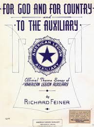 Sheet Music: For God and For Country & To The Auxiliary (1938)