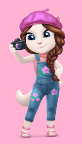 If you want to raise a catgirl, but want a genuine friend, download this. Home Outfit7