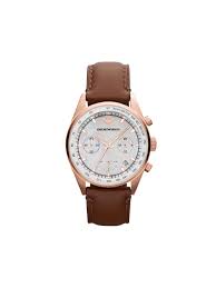 Show off your uninhibited spirit when you shop emporio armani watches for women at watchstation.com. Emporio Armani Classic Rose Gold Brown Ladies Chronograph Watch Ar5996