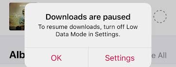 Apple Music Downloads Are Paused Apple Community