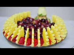 Mail Orange Assiette De Fruits Garnitures Pour Aliments Presentation Fruits