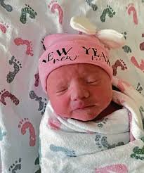 After dancing the night away at a wedding, O'Hara mom gives birth to first  baby of the year