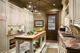narrow kitchen island houzz