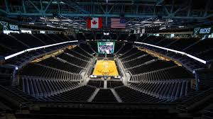 The milwaukee bucks' bench area remains empty wednesday inside adventhealth arena at the espn wide world of sports complex near orlando, fla. Populous Designed Fiserv Forum Makes Nba Debut Populous