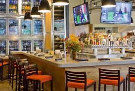 District Commons Burgers And Shakes Hotel Restaurant U Shaped Bar