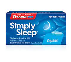 Simply Sleep Sleep Aid Tylenol