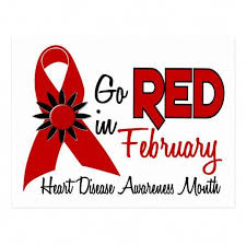 Heart Disease Awareness Month Red Ribbon 1 2 Postcard Zazzle Com In 2020 Heart Disease Awareness Month Heart Disease Awareness Disease Awareness