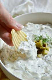 Dill Pickle Dip Wonkywonderful