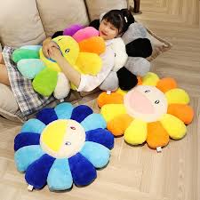 Log into facebook to start sharing and connecting with your friends, family, and people you know. 40cm 60cm Takashi Murakami Rainbow Flower Pillow Plush Colorful Stuffed Gift Shopee Philippines