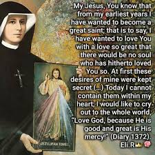  Pin By Hearts Of Jmj On Saint Faustina S Diary Saint Quotes St Faustina Diary St Faustina