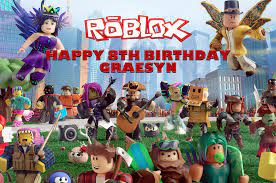 Roblox Party Backdrop Backdrops For Parties Kids Party Planning Party In A Box