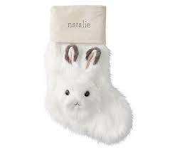 Thanks to its widely separated eyes positioned on. Arctic Hare Faux Fur Christmas Stocking Pottery Barn Kids