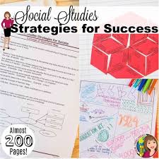 This Social Studies Strategies For Success Is A Guide Book Full Of Engaging Purposeful Teachi Social Studies Teaching Strategies Teaching Strategies Study Fun