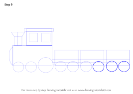 Learn How To Draw A Train For Kids Trains Step By Step Drawing Tutorials Train Drawing Drawing Tutorial Drawings