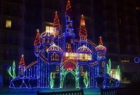 Mcdonald S Holiday Lights At The Beach Beach Street Usa Virginia Beach Oceanfront Holiday Lights Beach Events