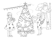 Ausmalbilder Zu Weihnachten Weihnachtsmann Nikolaus Und Adventszeit