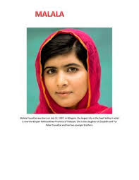 While a teenager, she spoke … Malala S Biography By Carolinadedeleon Issuu