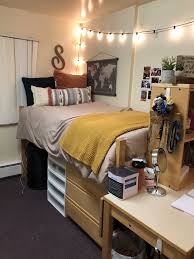 Earth Tone Dorm Room College Bedroom Decor Dorm Room Inspiration Warm Bedroom Colors