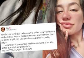 Médica tuvo que renunciar a una clínica por atender a un herido que no  tenía plata