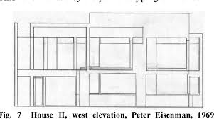 #peter eisenman #house vi #architecture #grid #architectural model #architectural drawing #design #rudy godinez. Figure 7 From On Composition Devices In Modernist Architecture The Case Of De Vore House And House Ii Semantic Scholar