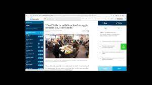 Click let's review to review the answers. Newsela Teacher Review Page Youtube