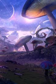 Free fantasy iphone wallpapers for your desktop. Fantasy World Planet Mushrooms Art Picture 640x960 Iphone 4 4s Wallpaper Background Picture Image