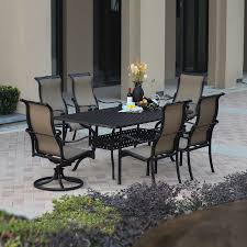H&m, vince camuto, rag & bone, versace, michael kors Darlee Monterey Bay 7 Piece Antique Bronze Aluminum Patio Dining Set Lowes Com Modern Patio Furniture Patio Furniture Sets Patio Dining Set