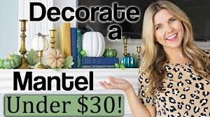 Don't have a mantel in your home for fall decorating? 2019 Fall Mantel Decor Ideas How To Decorate A Mantel Farmhouse Mantel Youtube